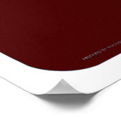 フィリピン・ヴィンテージ旅行のポスター復元 ポスター (角)