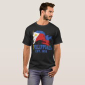 フィリピン 国旗 ピノイ フィリピン人 独立記念日 Tシャツ (正面フル)