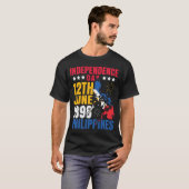 フィリピン 国旗 ピノイ フィリピン人 独立記念日 Tシャツ (正面フル)