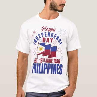 フィリピン 国旗 ピノイ フィリピン独立記念日 Tシャツ