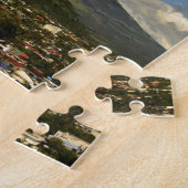 フィリピンBicolマヨン山の写真撮影 ジグソーパズル (側面)