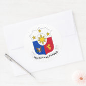 フィリピンCOA ラウンドシール (封筒)