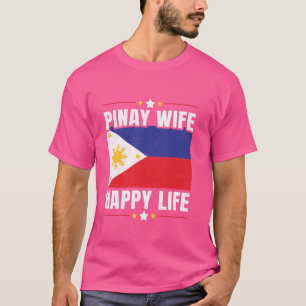 フィリピンFilipino Filipina妻 – Pinay Wife Ha Tシャツ