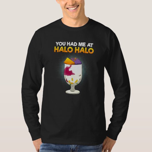 フィリピンHalo Halloデザートフードで食べた Tシャツ (正面)