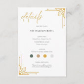 フィリピンSunフィリピ結婚ノのエンクロージャカード –  エンクロージャーカード (正面)