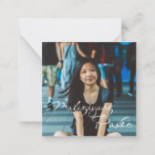 フィリピーノクリスマスマリガヤンパスコ ノートカード (正面)