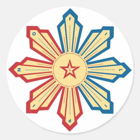 フィリピーノサン – LS ラウンドシール (正面)