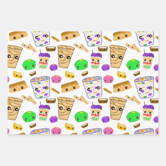 フィリピーノデザート ラッピングペーパーシート (正面)