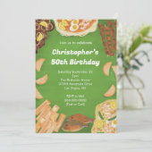 フィリピーノフードパーティの招待状 招待状 (スタンド正面)