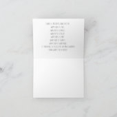 フィリピ人4:8グリーティングカード カード (内部)