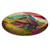 フィリピ伝統的ンハウス–36543 カッティングボード (角)