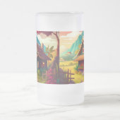 フィリピ伝統的ンハウス–36543 フロストグラスビールジョッキ (中央)