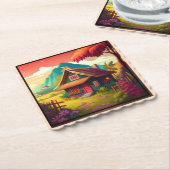 フィリピ伝統的ンハウス–36543 ペーパーコースター (アングル)