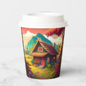 フィリピ伝統的ンハウス–36543 紙コップ (裏面)