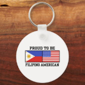 フィリピ誇りを持ったノアメリカ人 キーホルダー (正面)