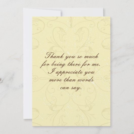 フィリピ 1:3 あなたを思い出すたびに、神に感謝します サンキューカード (裏面)