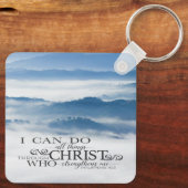 フィリピ 4:13 すべての事はキリストを通して聖書 キーホルダー (裏面)