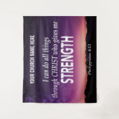 フィリピ 4:13 私はすべてのことができる 教会 タペストリー