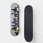 フィリーの夕日 スケートボード (正面)