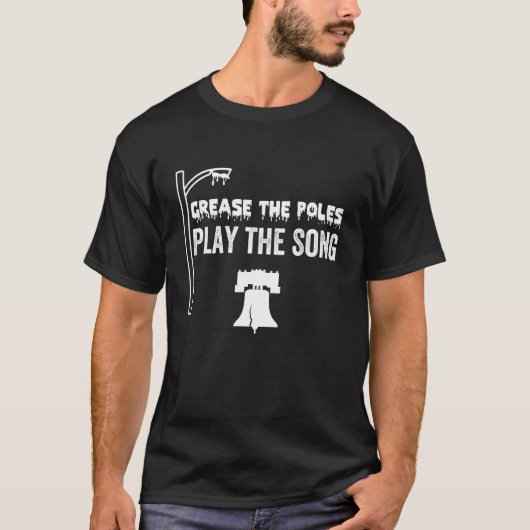 フィリーはソングフィラデルフィ遊アに油を塗る Tシャツ (正面)
