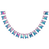 フィリーまたは子馬ピンクとブルーの性別がバントを明らかにする バンティングフラッグ (全)