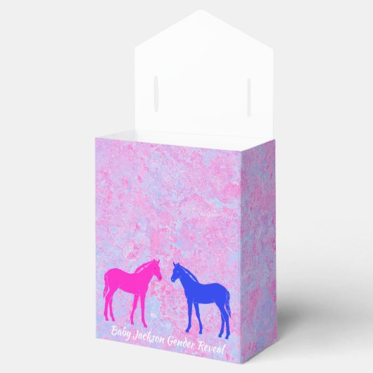 フィリーまたは子馬西部のスタイルジェンダーの明かす フェイバーボックス (オープン)