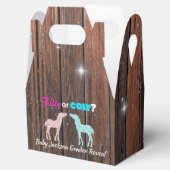 フィリーまたは子馬西部のスタイルジェンダーの明かす フェイバーボックス (オープン)