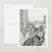 フィリーキャットニアベンフランクリンパークウェイ ポストカード (正面/裏面)