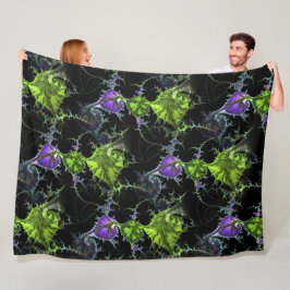 フィリースパイラルフラクタル – シームレスパターン1 フリースブランケット