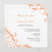 フィリースワールオレンジ 招待状 (正面/裏面)