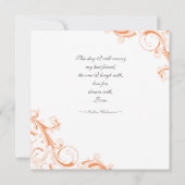 フィリースワールオレンジ 招待状 (裏面)