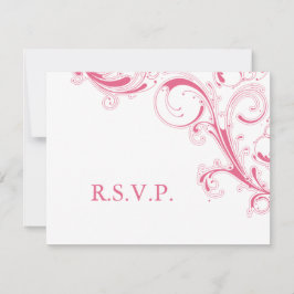フィリースワールピンクRSVP 出欠カード