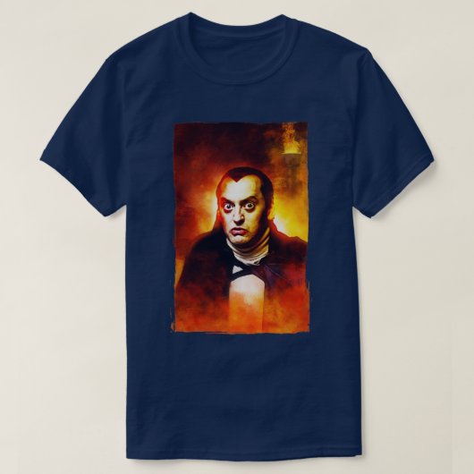 フィリーズ伯爵モンスターチラーのホラー劇場 Tシャツ (デザイン正面)