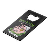 フィリーブラインドピグBBQ クレジットカード栓抜き (正面アングル)