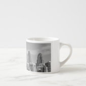 フィリー超高層ビル白黒 エスプレッソカップ (右)