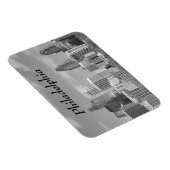 フィリー超高層ビル白黒 マグネット (右側)