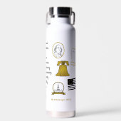 フィリー頭字語のウォーターボトル ウォーターボトル (正面)