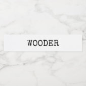 フィリー・ウーダー ペットボトルラベル (シングルラベル)