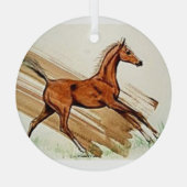 フィリー・バイ・ヘヴェナー ガラスオーナメント (裏面)