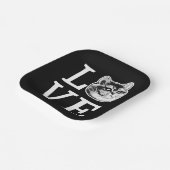 フィリー・ラブキャット ペーパープレート (傾斜あり)