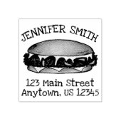 フィリーPAフィラデルフィアのチーズステーキサンドイッチ食品 ラバースタンプ (インプリント)
