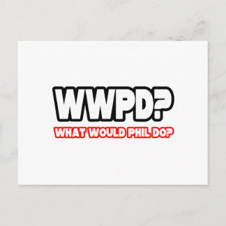 フィルは何をする?(WWPD?) ポストカード