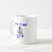 フィルは私のBFFです コーヒーマグカップ (正面左)