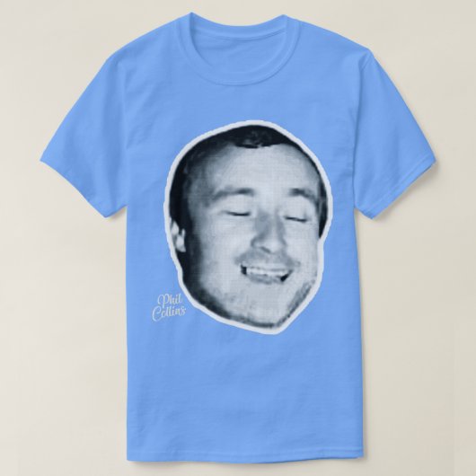 フィルコリンズ80s美学デザイン1 tシャツ (デザイン正面)