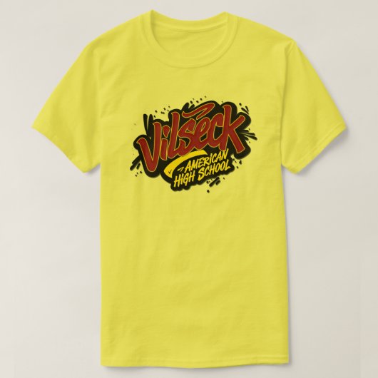 フィルゼック・アメリカンハイスクール Tシャツ (デザイン正面)