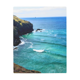 フィルタなしコーンウォール。金属プリント メタルプリント