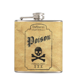 フィルターなし毒 – ダークゴシック風ユーモア フラスク