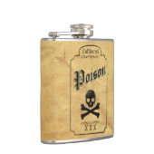 フィルターなし毒 – ダークゴシック風ユーモア フラスク (右)