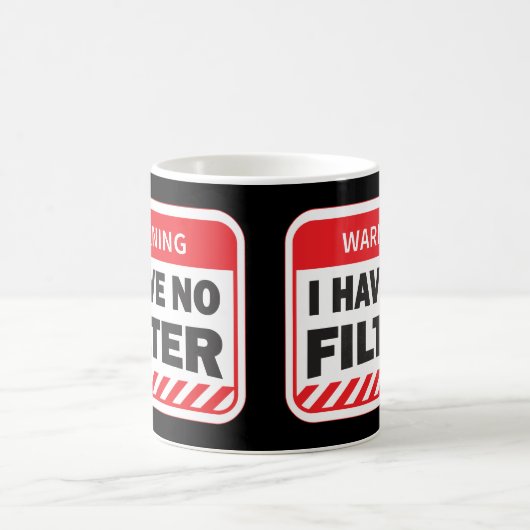 フィルターコーヒーマグがない コーヒーマグカップ (中央)