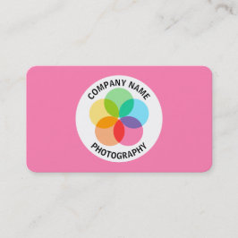 フィルターフラワー – ピンク#FF7FB2 名刺